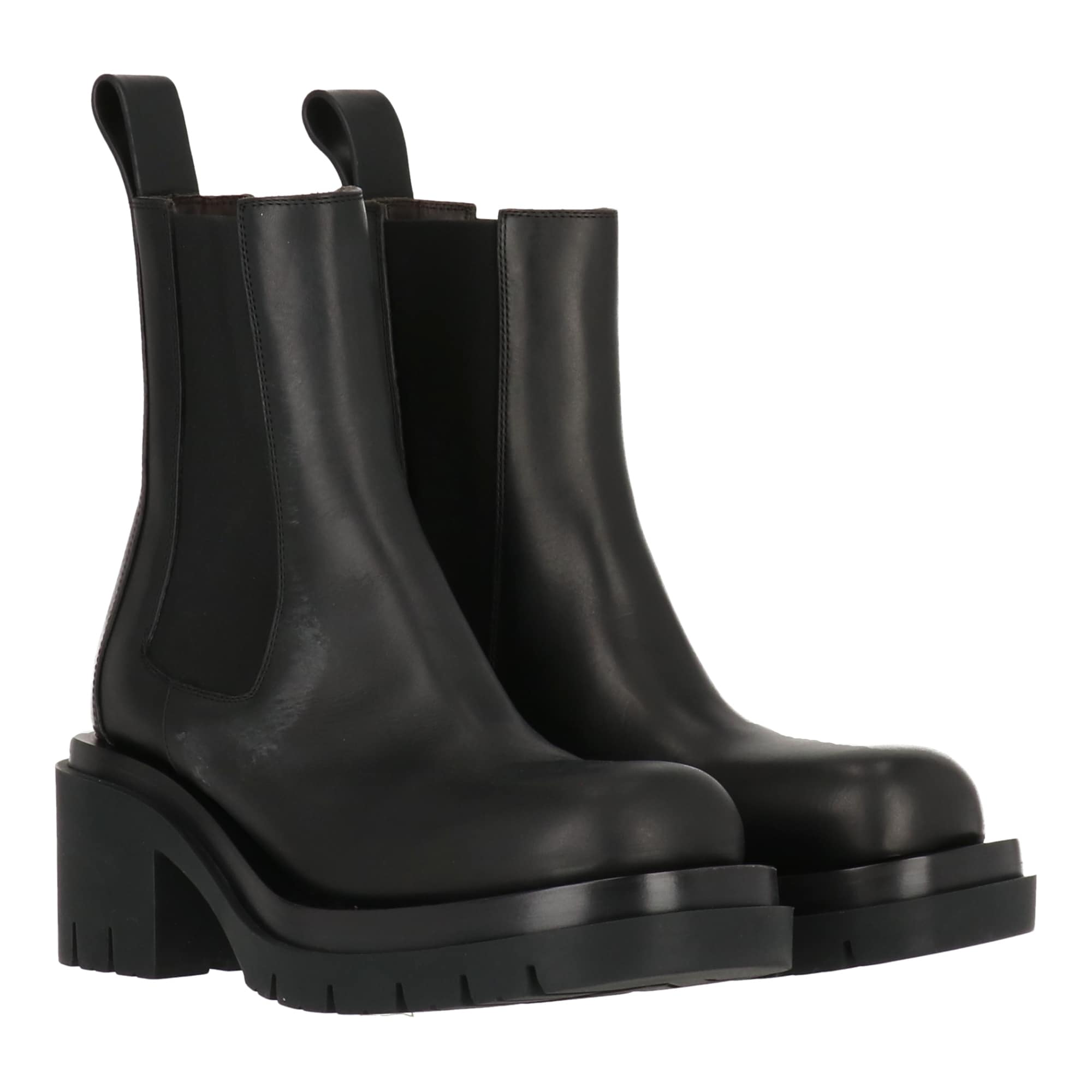 ミドルブーツ BOTTEGA VENETA Women Boots 816523VBS50 1000 Black BOTTEGA VENETA(ボッテガヴェネタ) ミドルブーツ(レディース