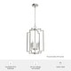 preview thumbnail 5 of 8, Hunter Zoanne 4-Light Modern Pendant Hanging Light - Island, Entry, Dining - Geometric, Contemporary, Candle, Transitional