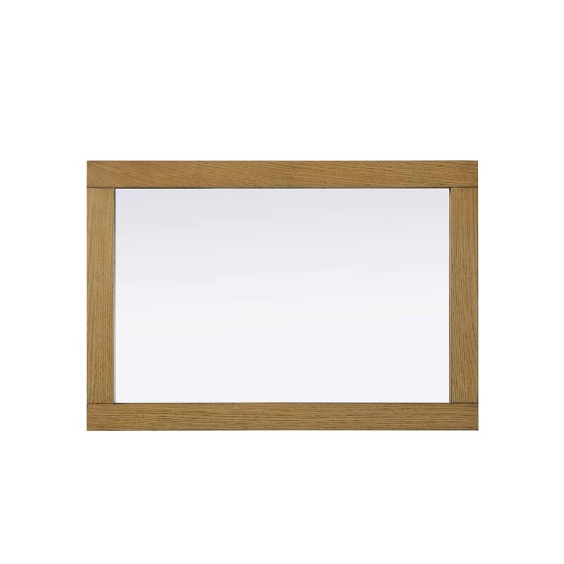 Solene Wooden Rectangle Mirror