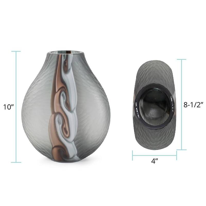 Smooth Vibe Glass Vase- Short