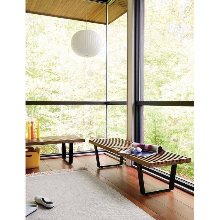 Nelson Bench (60") - Walnut