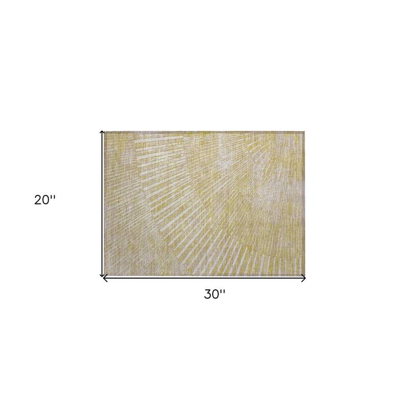 Allumo Artistic Abstract Weather Resistant Timeless Fusion Outdoor Rug
