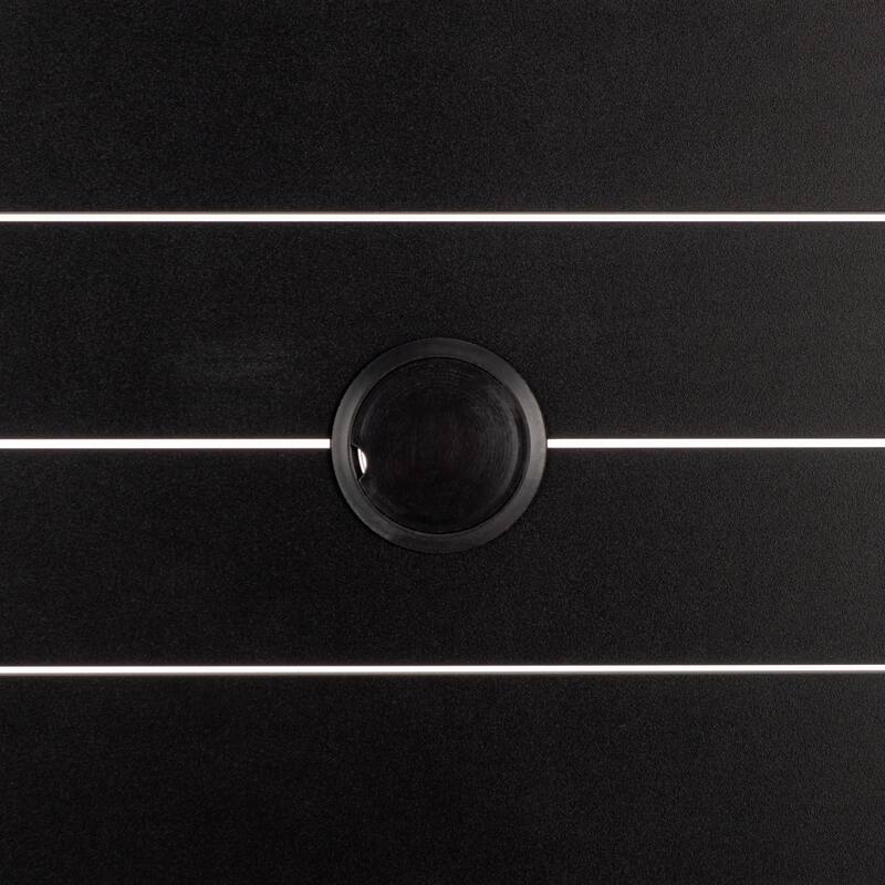 SAFAVIEH Outdoor Living Fash Aluminum Sled Leg Dining Table - 71"W x 34"D x 29"H