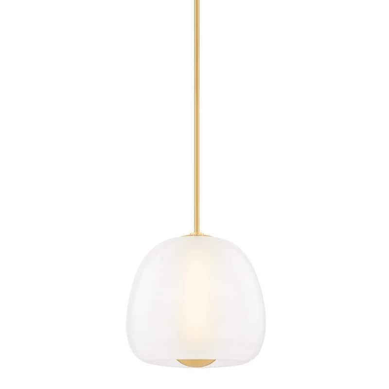 Hudson Valley Lighting 3015 Scranton 15" Wide Pendant - Aged Brass