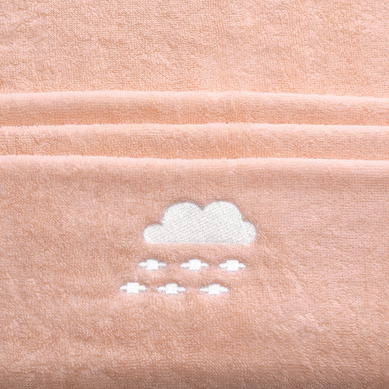 Absorbent 2 Pack Bath Towels Set, Quick Dry and Low Linting Towels for Bathroom, Gym, Pool 28" x 56" - Orange