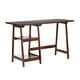preview thumbnail 3 of 5, SEI Furniture Skali A-frame Espresso Desk