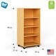 preview thumbnail 8 of 21, Tot Mate Open Single Sided Mobile Storage Locker, Write-on Wipe-off Markerboard Back, 60H