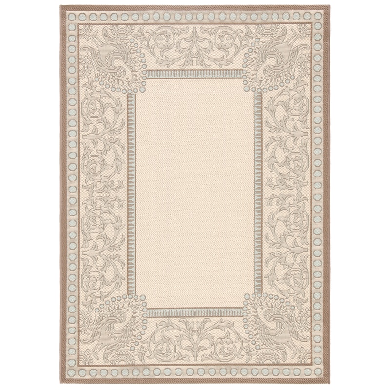 SAFAVIEH Courtyard Tjarkje Indoor/ Outdoor Waterproof Patio Backyard Rug