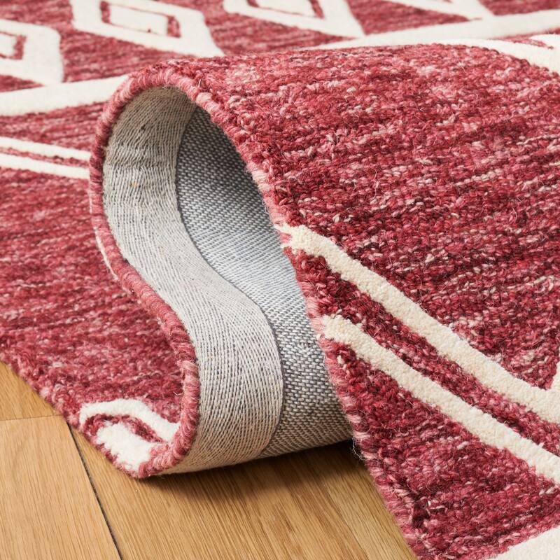 SAFAVIEH Handmade Abstract Zelina Modern Wool Rug