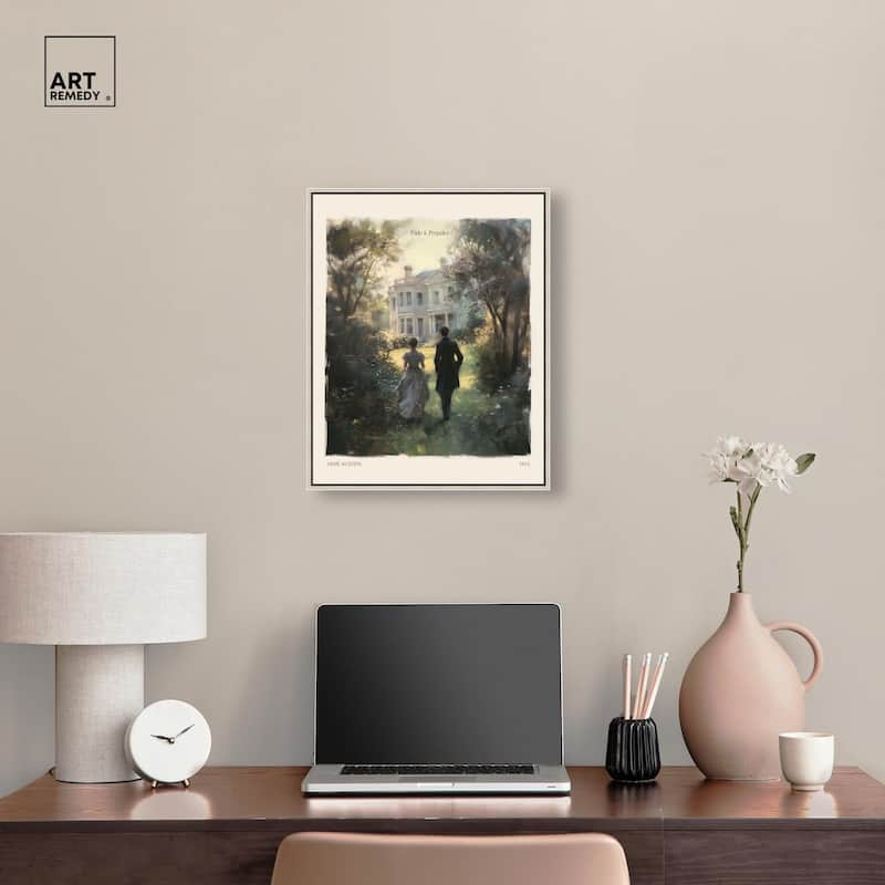 Pride and Prejudice Scene Canvas by Art Remedy