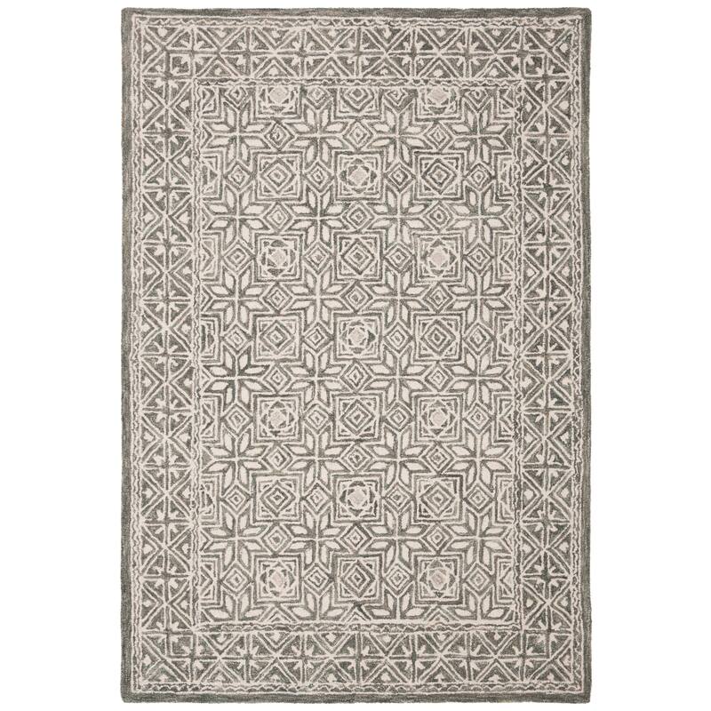 SAFAVIEH Handmade Micro-Loop Sudeshna Wool Rug