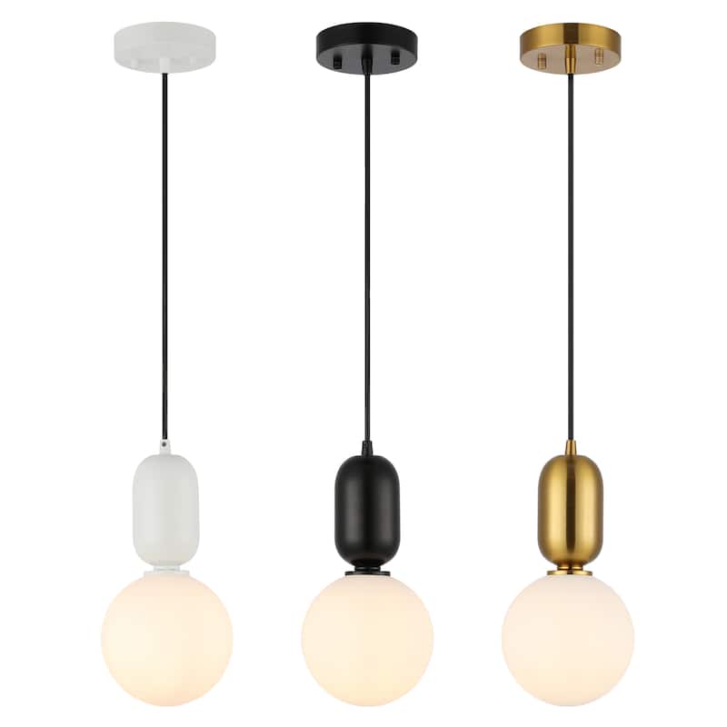 SAFAVIEH Kobie 6-inch Pendant Light Set Of 3 - 6 In. W x 6 In. D x 13-72 In. H - Assorted - 6Wx6Dx72H