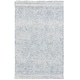 preview thumbnail 56 of 83, SAFAVIEH Handmade Abstract Zenzi Modern Wool Rug 5' x 8' - Ivory/Navy
