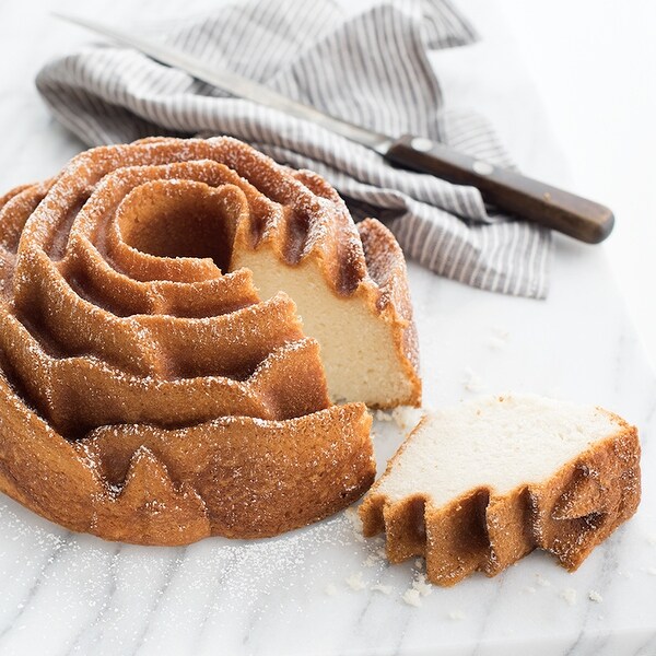 Nordic Ware Rose Cast Aluminum Bundt Pan Bed Bath Beyond 30025795