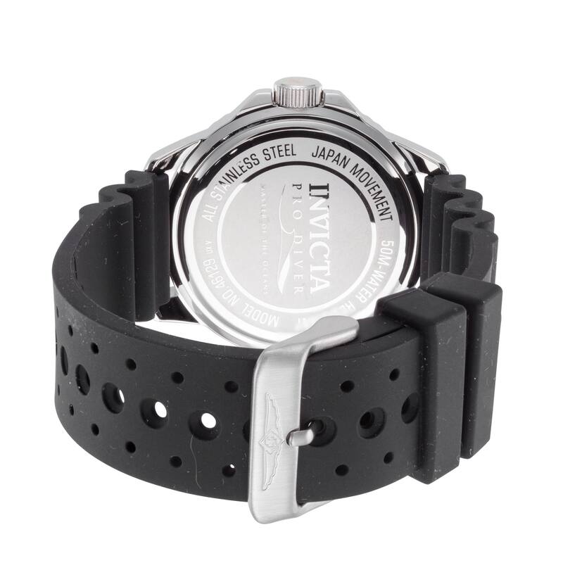 Invicta Men's Pro Diver 45mm Quartz Watch IN-46129 - Black - N/A