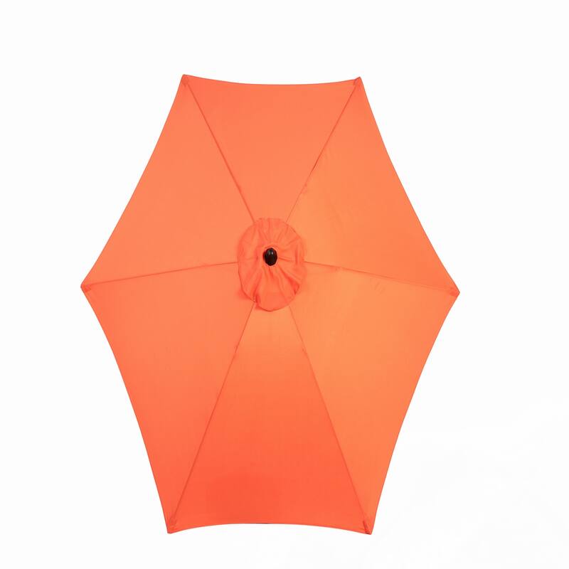 9FT Patio Umbrella with Push Button Tilt and Crank(Base Not Included)