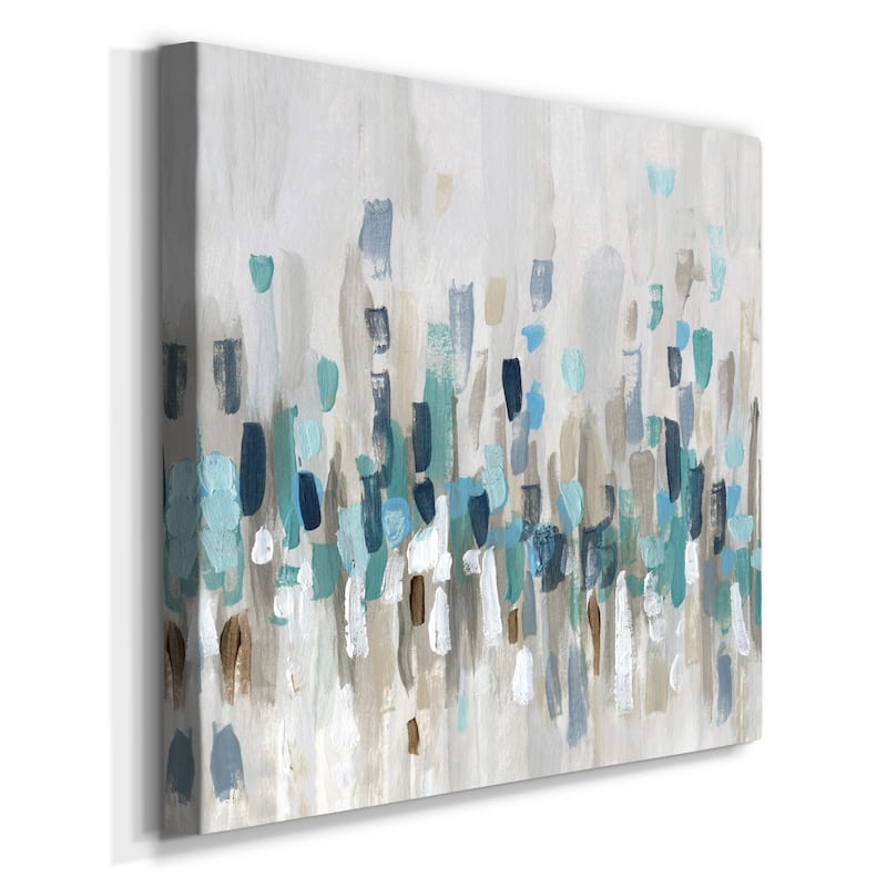 Staccato Blue I-Premium Gallery Wrapped Canvas - Ready to Hang