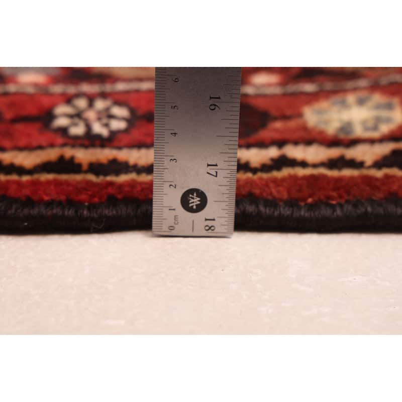 ECARPETGALLERY Hand-knotted Andelz Red Wool Rug - 5'4 x 10'8