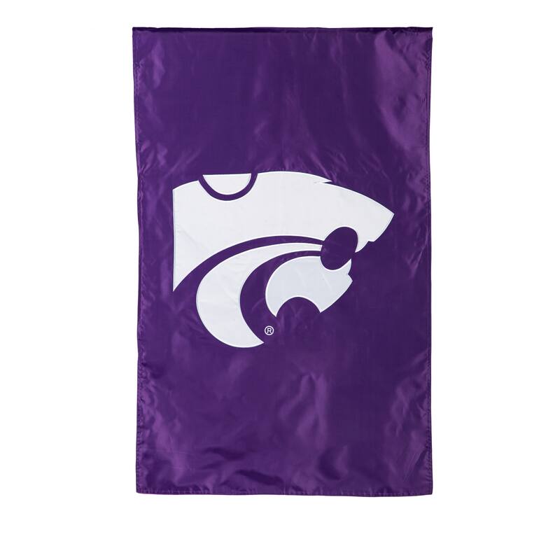 Applique Flag, House Size, Kansas State University