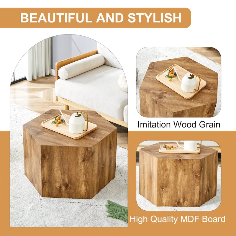 Modern MDF Coffee Table,With complex texture patterns,style And texture Coffee Table