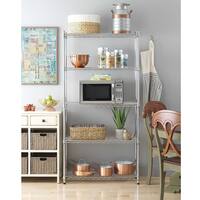 Metal Shelf Organizer Storage Organization Find Great Home Improvement Deals Shopping At Overstock