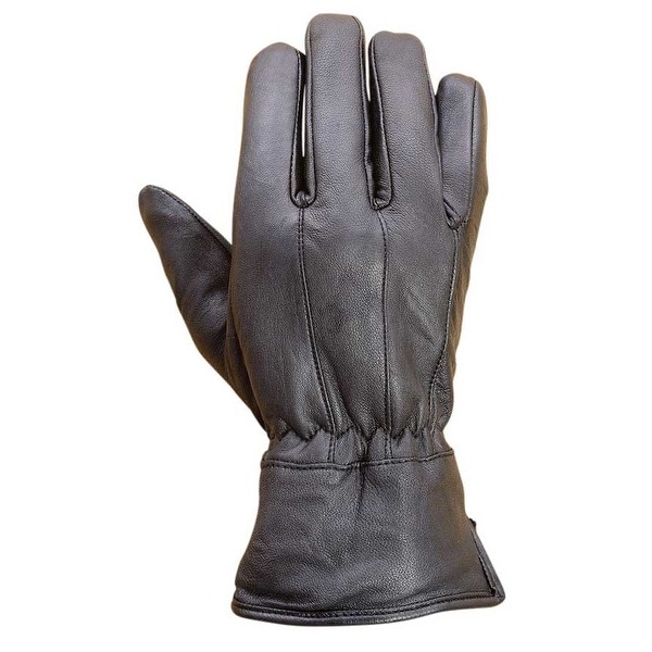 Premium Lambskin Mens Winter Driving Dress Gloves 3M Thinsulate lined Black FG1