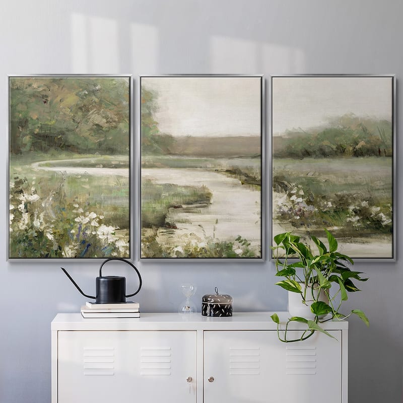 Quiet Path - Multi Piece Framed Canvas