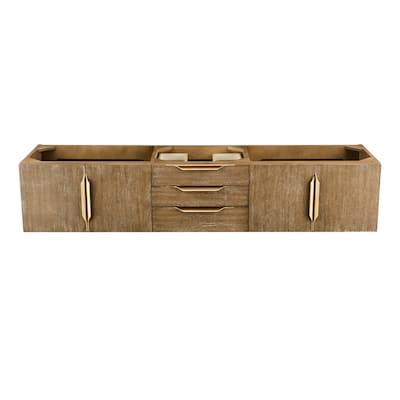 James Martin Vanities 983-V72S-W-G Columbia 72" Single Wall Mounted