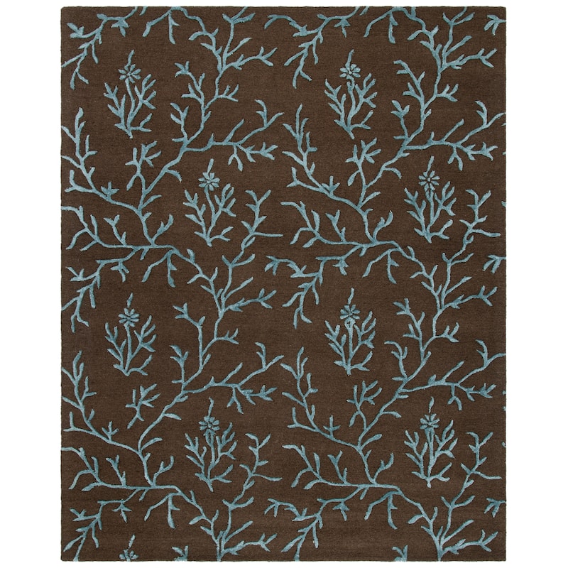 SAFAVIEH Handmade Soho Destinee Ferns N.Z. Wool Rug