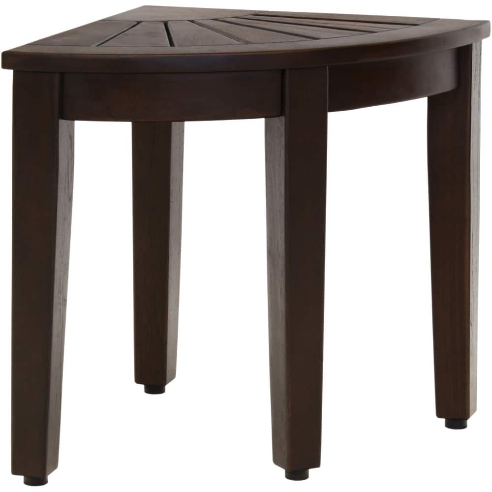 The Original Kai Corner Teak Shower Bench