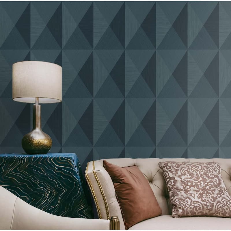 Seabrook Designs Pinnacle Embossed Vinyl Unpasted Wallpaper