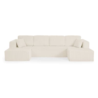 Modular U shape Sectional Sofa,Modern Sleeper Couch with Chaise Lounge
