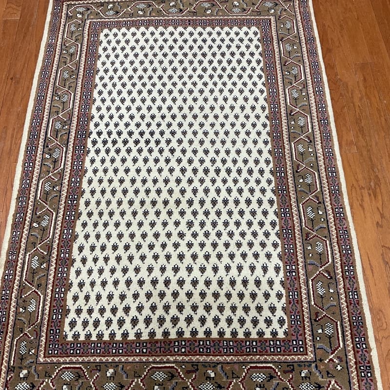 HERAT ORIENTAL Hand-knotted Mir Wool Rug - 4x6