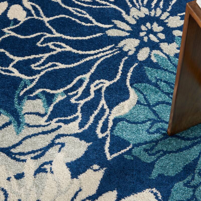 Nourison Passion Abstract Modern Floral Area Rug