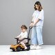 preview thumbnail 2 of 7, 2-in-1 Licensed Lamborghini Push Ride-On Car for Toddlers with Steering Wheel, Horn, Engine Sound, Storage & Removable Guardrail