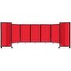 preview thumbnail 89 of 129, Room Divider 360 Folding Portable Partition - Polycarbonate Red Poly - 5' H x 19'6" W