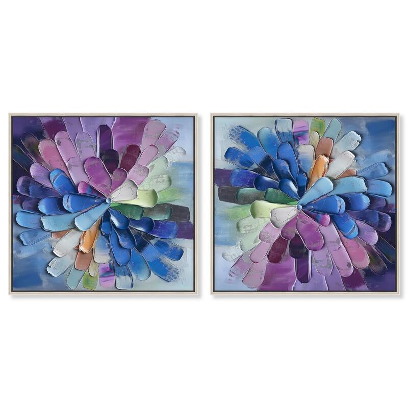 Champagne Bottles Glitz Canvas by Art Remedy - 45" x 30" - Silver