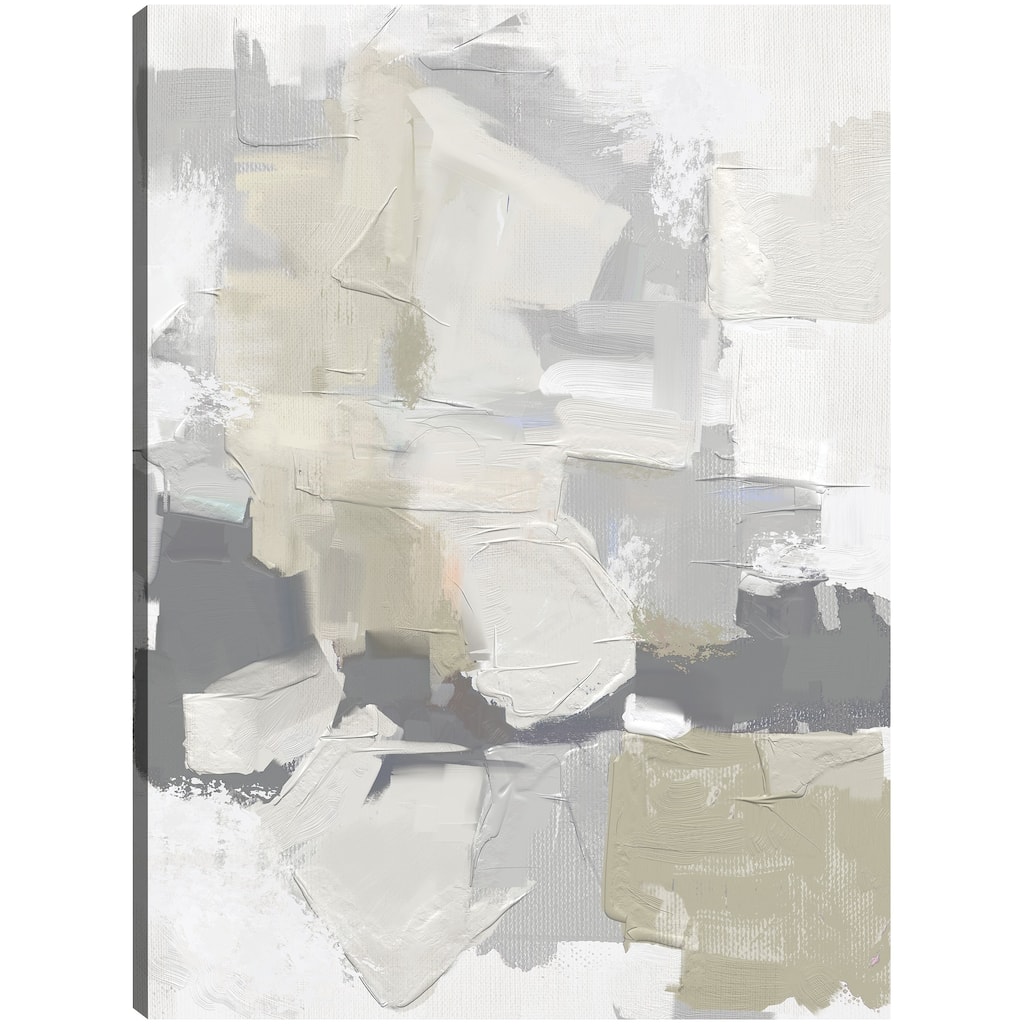 Essence of Summer I Grey REV By Studio Arts Canvas Art Print