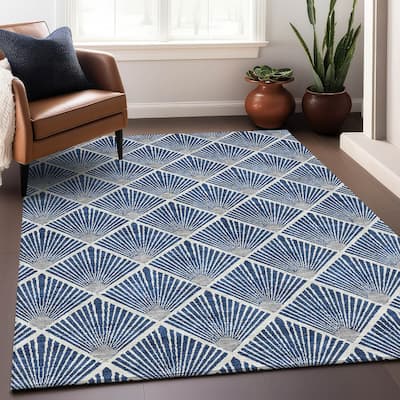 Premium Washable Super Soft Diamond Trellis Mayfield Rug