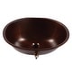preview thumbnail 2 of 7, Freud 19" Undermount Bathroom Sink in Copper