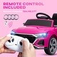 preview thumbnail 5 of 16, Qaba Audi Q8 e-tron Sportback Licensed 12V Kids Ride on Car, Battery Powered Kids Electric Car Remote 4 Spring Suspension Wheels