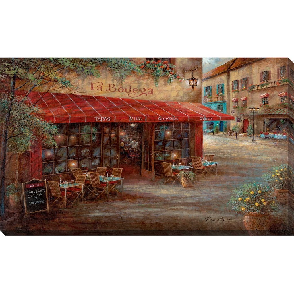 "La Bodega" by Ruane Manning Print on Canvas