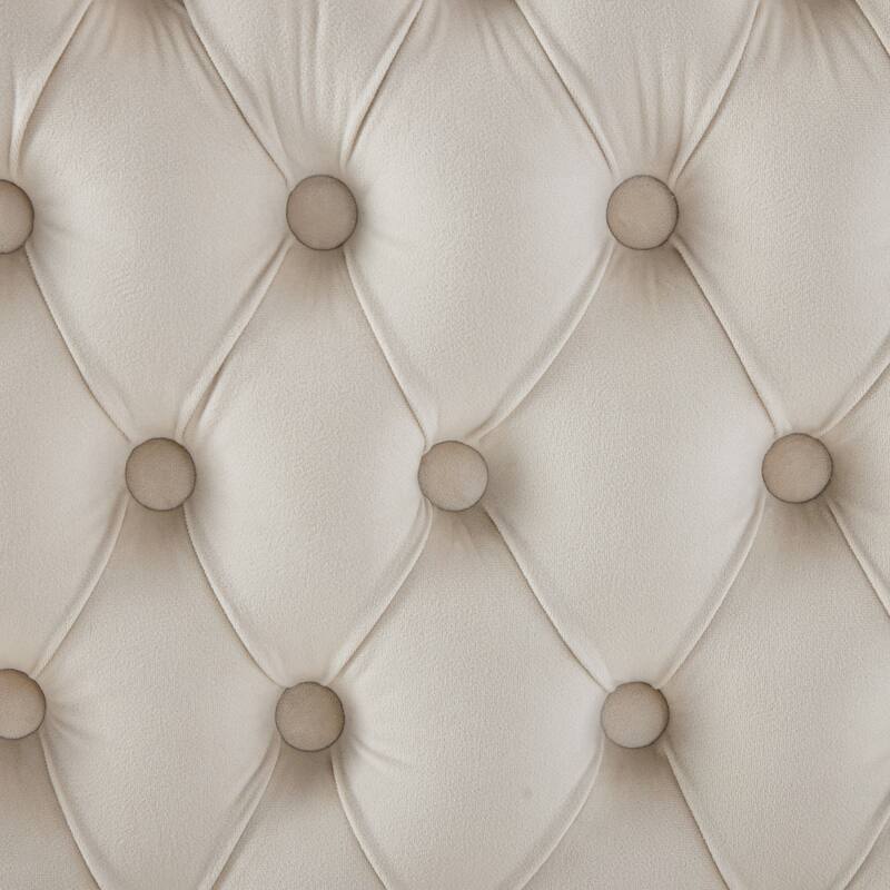 Double Dining Loveseat Bench, Kitchen & Dining Seating - Gold+Beige