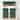 Gingerbread Christmas Holiday Kitchen Curtain green