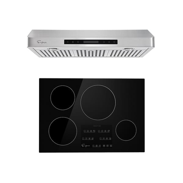 2 Piece Kitchen Appliances Packages Including 30" Induction Cooktop and