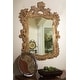 preview thumbnail 1 of 3, Allan Andrews Gold Ornate Framed Wall and Vanity Mirror