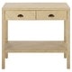 preview thumbnail 5 of 38, SAFAVIEH Asa 2-Drawer 1-Shelf Console Table - 31" W x 14" D x 30" H