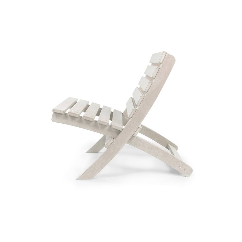 Versailles Fully Assembed All-Weather HDPE Outdoor Folding Patio Chair