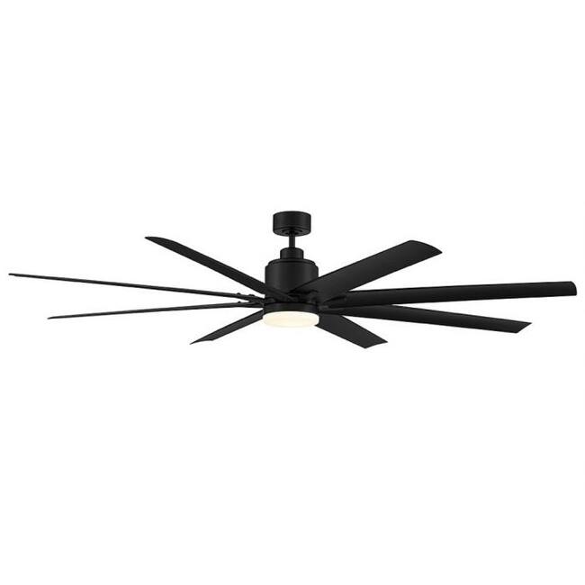 Bellevue SH2025 Single Light 8 Blade Integrated LED Hanging Indoor /