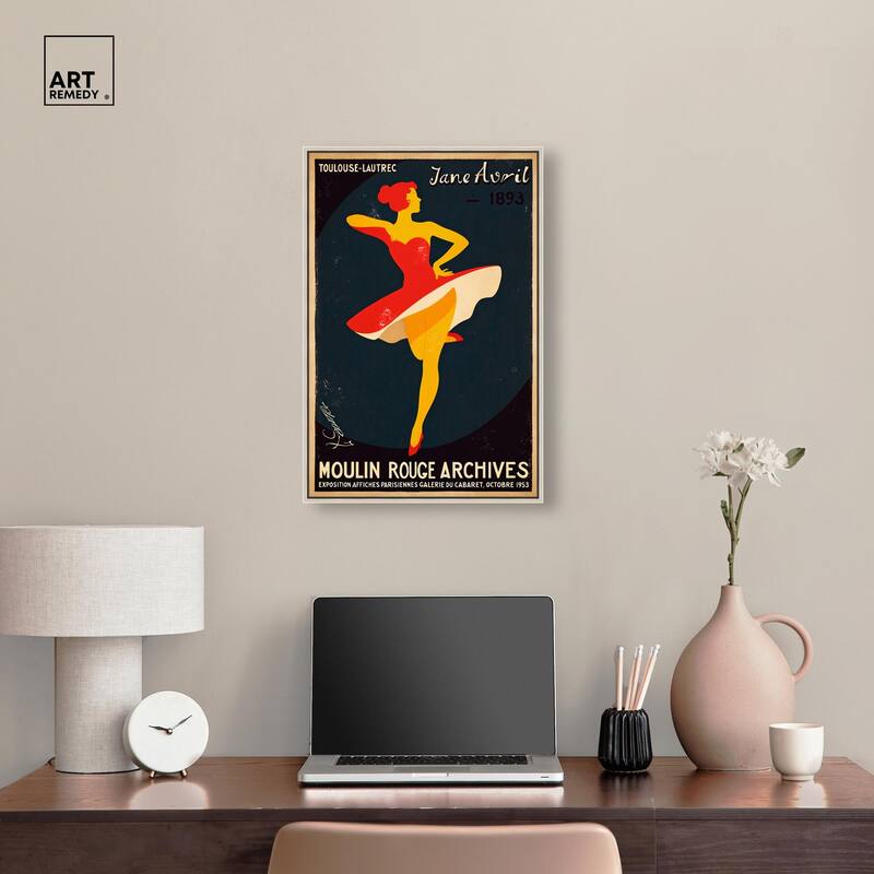 Moulin Rouge Canvas by Art Remedy